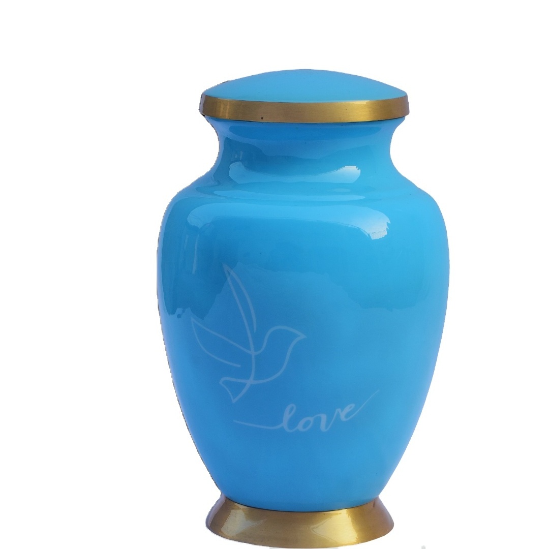 Beautiful Cremation & Burial Urn for Adults Designed with intricate details from skillful craftsmanship, our cremation urn