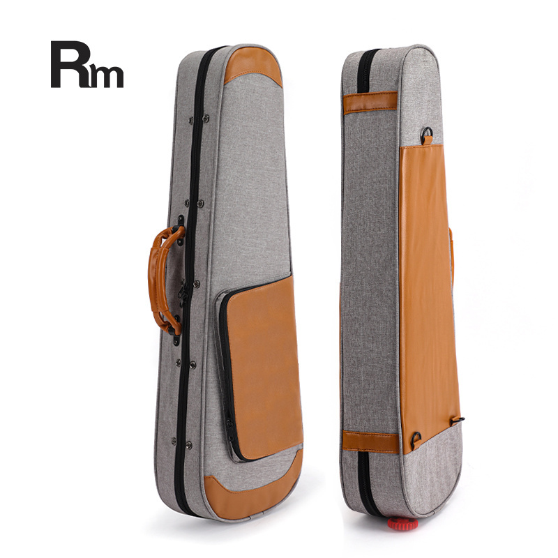 FC19- Rm Brand Rainbow music  foamed oxford 4/4 violin case foam ukulele cases musical instrument accessories