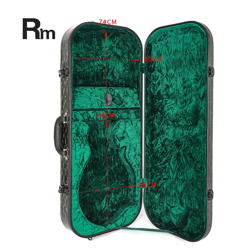 Start88-OFM  Rm Rainbow music string instrument bags F style Rectangle shape mandolin cases cello hard case