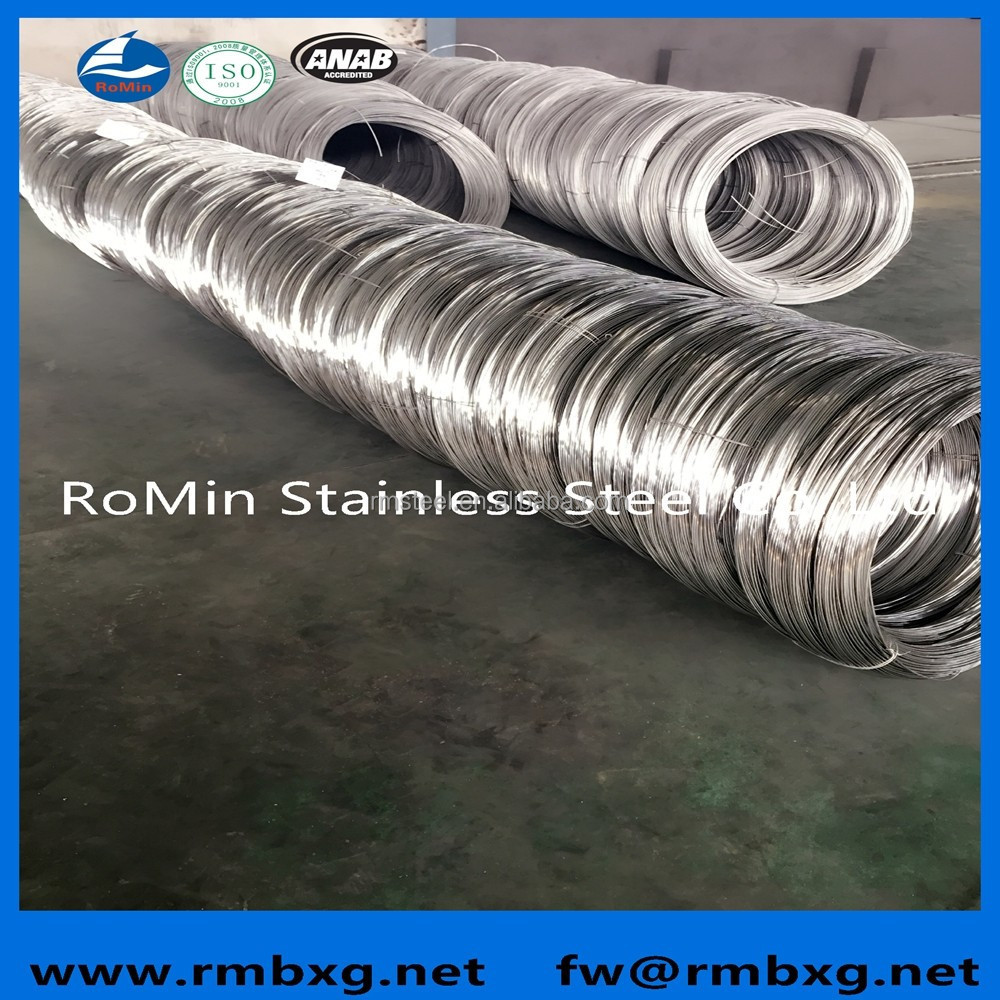 ASTM A580 quality SS304 16 gauge annealed stainless steel wire