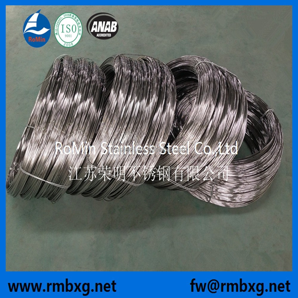 ASTM A580 quality SS304 16 gauge annealed stainless steel wire