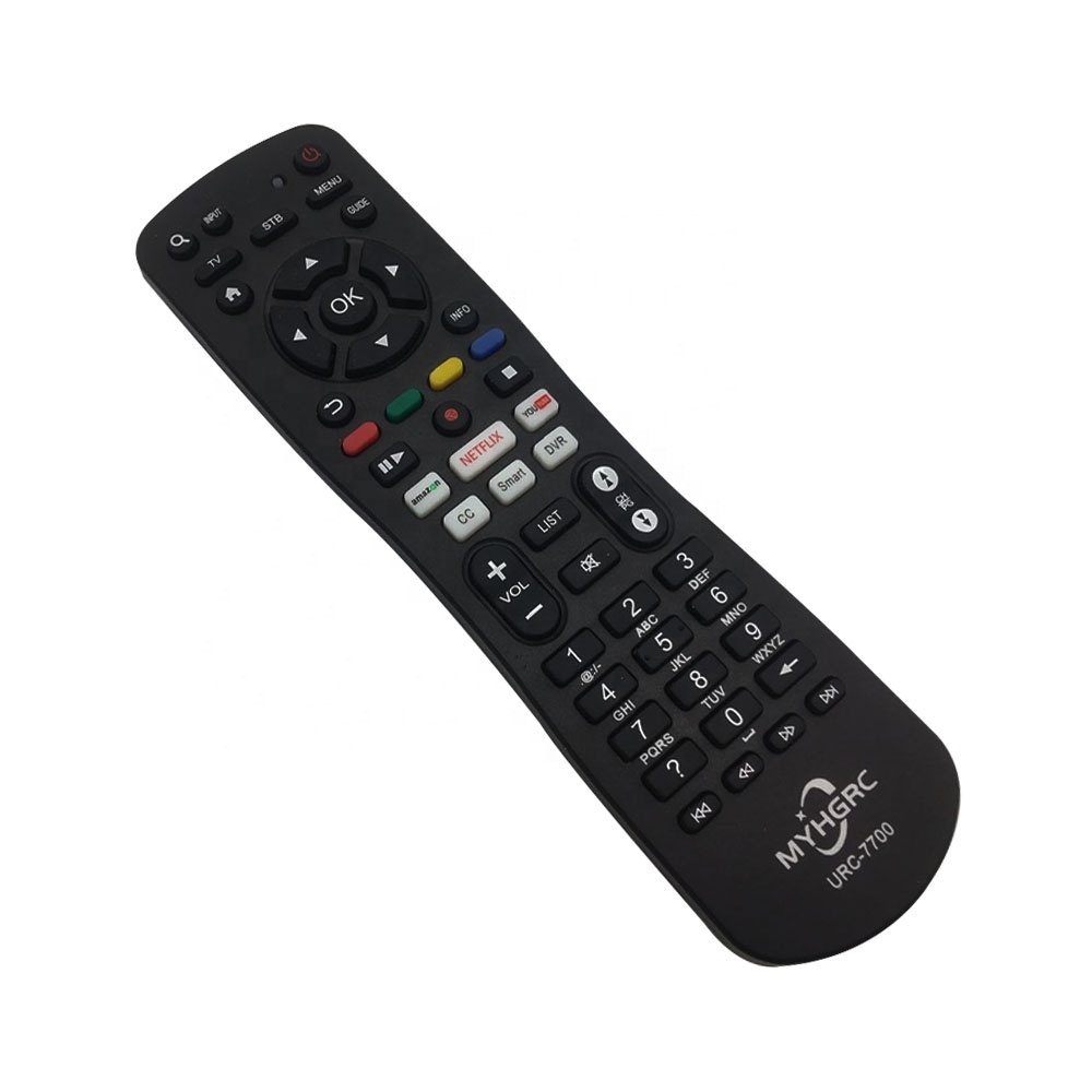 URC-7710  TV STB 2 IN 1 universal remote control for LG SAMSUNG SONY TOSHIBA and other brands Smart TVs