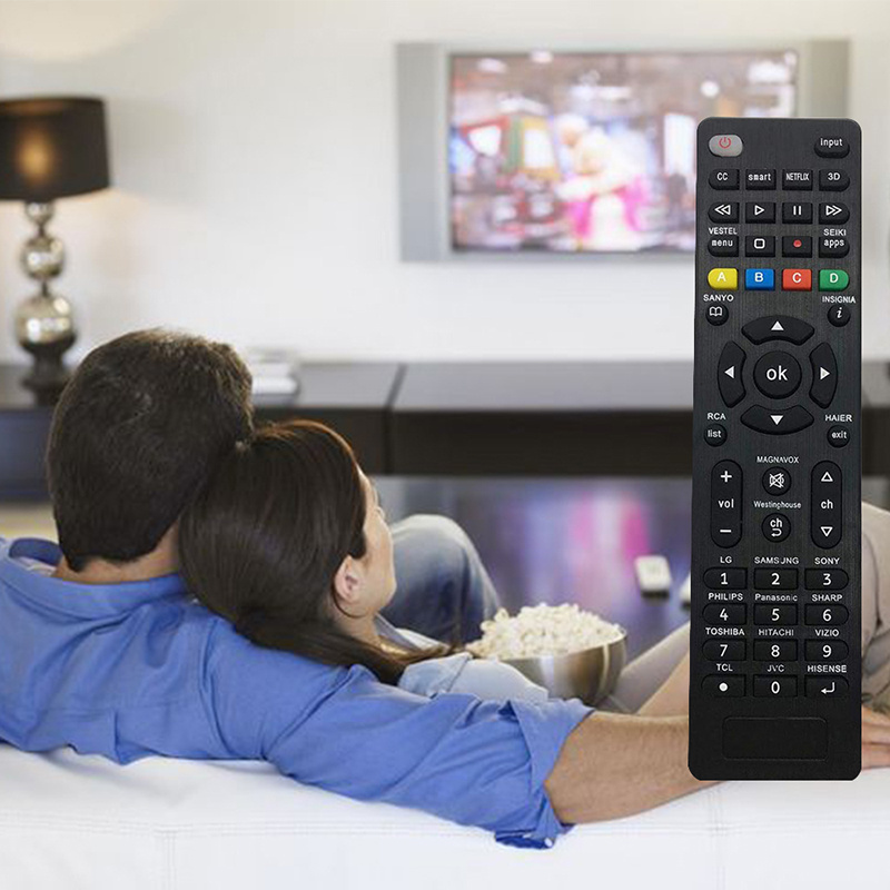 Universal remote control for LG SAMSUNG SONY Panasonic SHARP TOSHIBA HITACHI VIZIO TCL JVC HISENSE Smart TVs