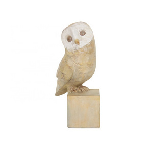 Factory Direct Resin craft Gift Set Antique novelty animal Owl bookend statue decorative table decoration