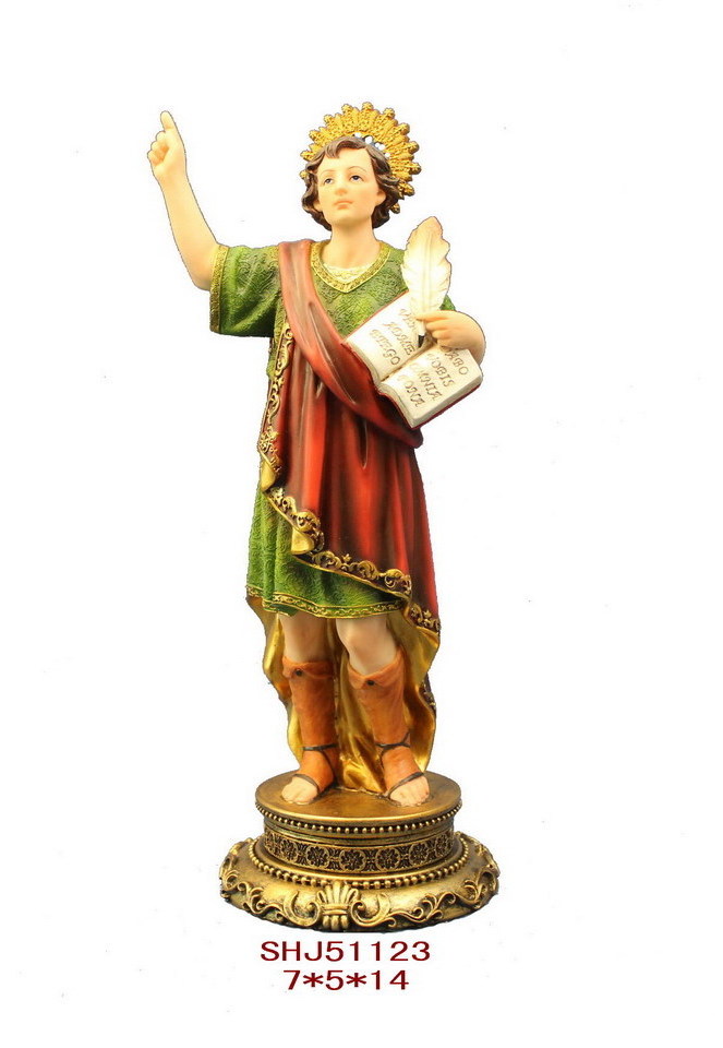 Factory direct sales resin craft gifts to commemorate the birthday of Jesus Christ worship statue decoration