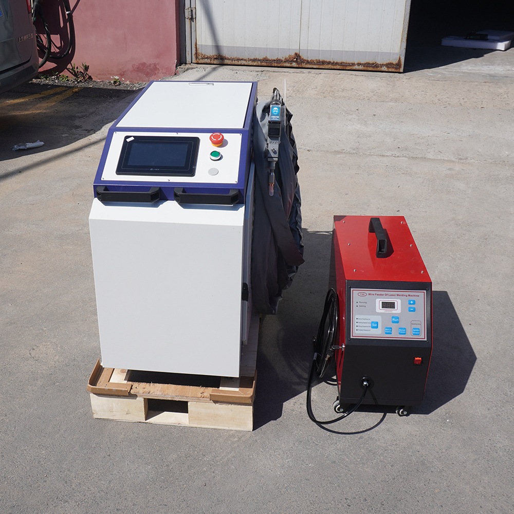 Handheld  fiber Laser metal Welding Machine  with Laser source Water tank Welding torch