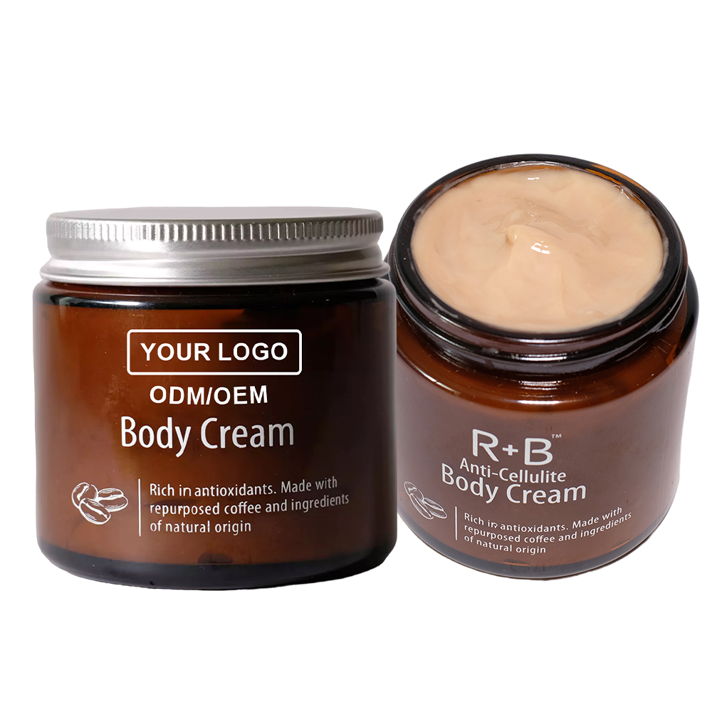 Ultimate skincare luxury with our custom logo wholesale natural coffee skincare face body cream scrub gel offering