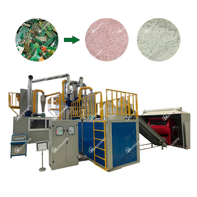 Henan Renewable Waste PCB Recycling Machine Factory Direct E-Waste Recycled Machine Manufacturers