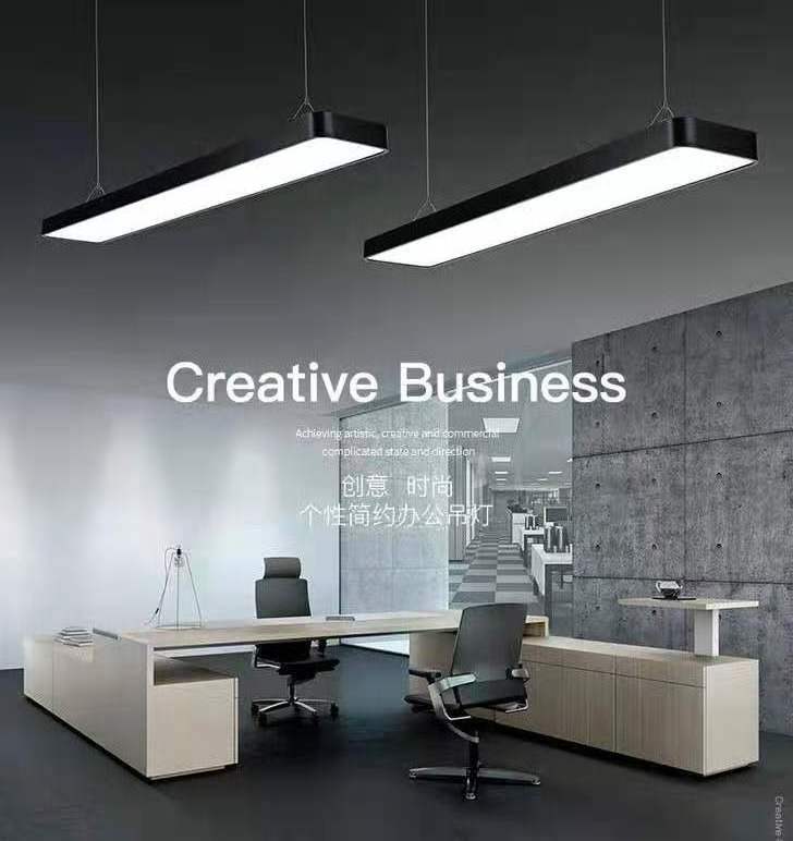 18W 36W 48W 60W modern linear lamp Office Chandelier