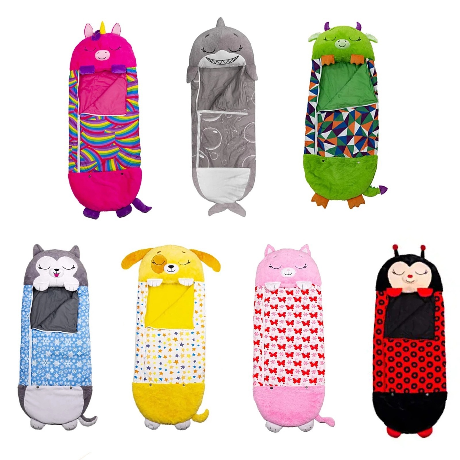 Wholesale Baby Clothes Cute Children's Sleeping Bag Pack Stuffed Animal Pillow Baby Sleeping Bag