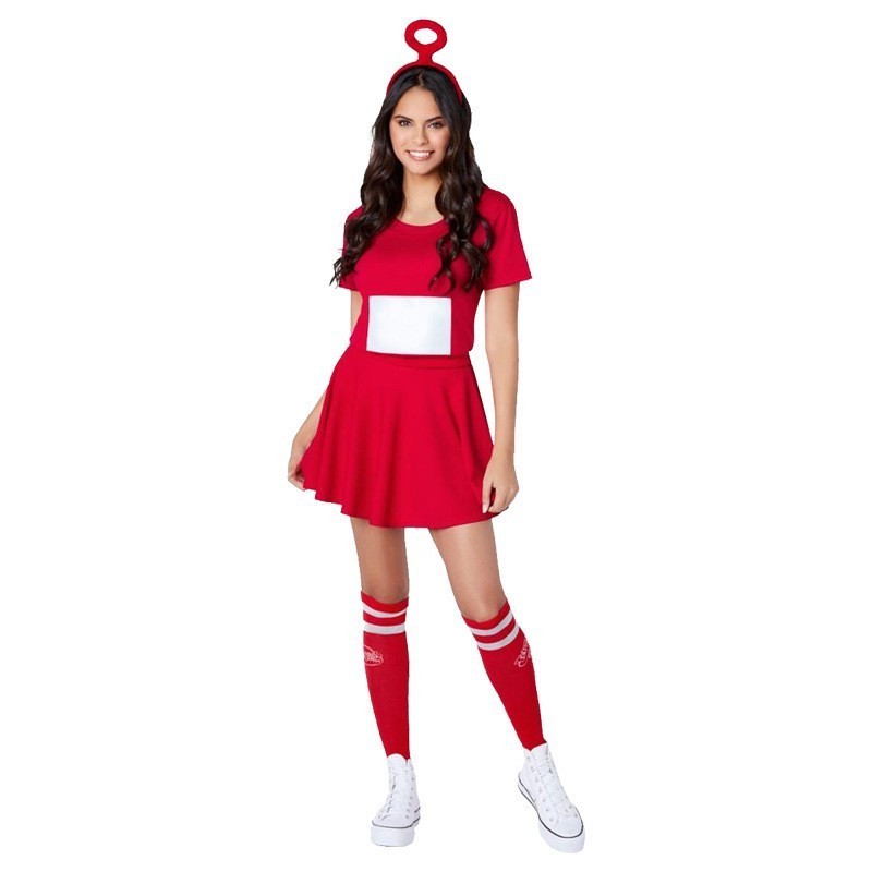 2023 Women Skirt Dress Halloween Cartoon Cute Anime Party Costumes Teletubbies Cosplay Movie Costume