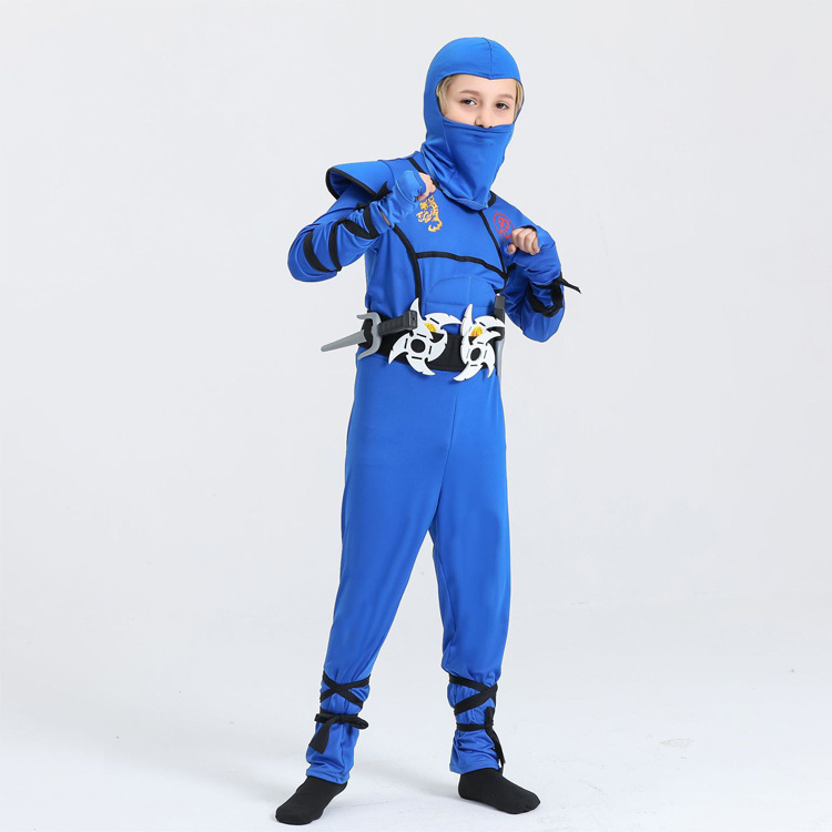 Custom Children's costumes Spooktacular Creations Ninja Deluxe Costume For Boys Halloween Dress Up Cosplay