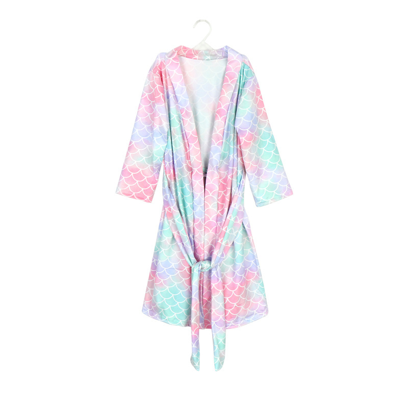 Pink Flower Mommy Robe for Maternity Nursing Robe Bridesmaid Kimono Sleepwear