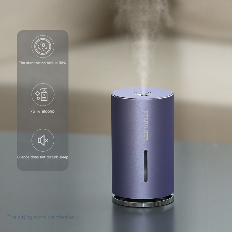 Hot Sale Auto Induction Spray Stainless Steel Aluminum Car Humidifier HOCL Aromatizer Diffuser Humidifier for Growroom