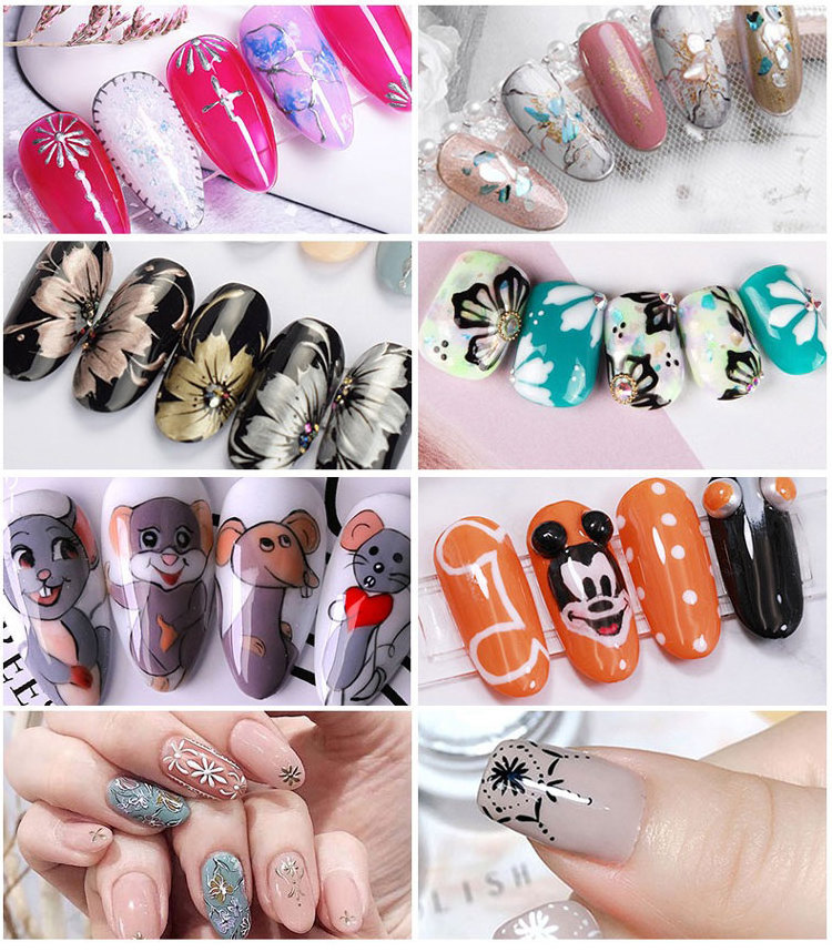 RONIKI very good nail painting gel custom logo private label nail paint gel 103 colors hema free uv gel nail polish