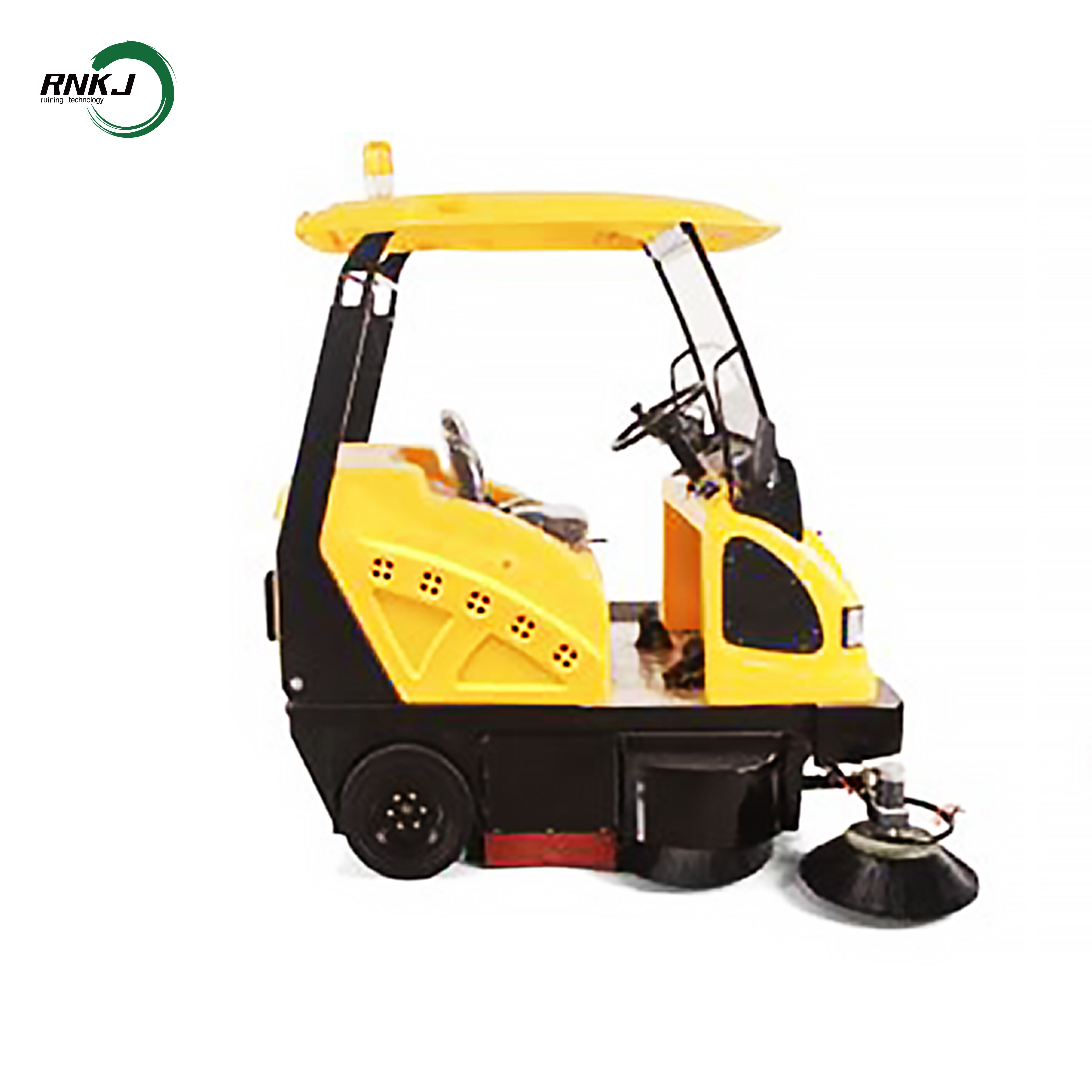 Tile Washing Robot Walk Artificial Grass Power BroomCleaning Machine Street Sweeper Walk Behind Floor Scrubber