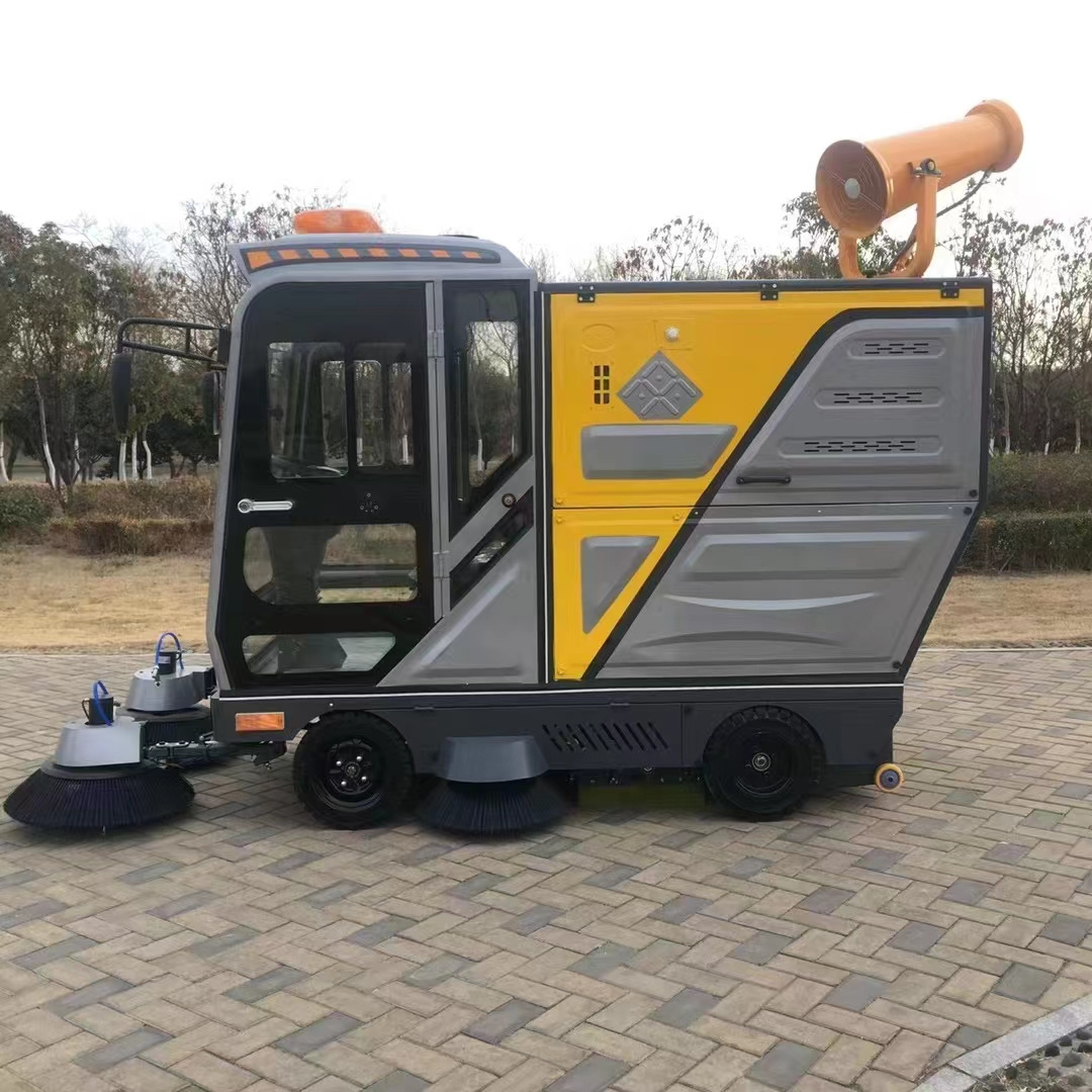 Electric Battery Small Floor Road Sweeper House Cleaning Machines Ride On Road