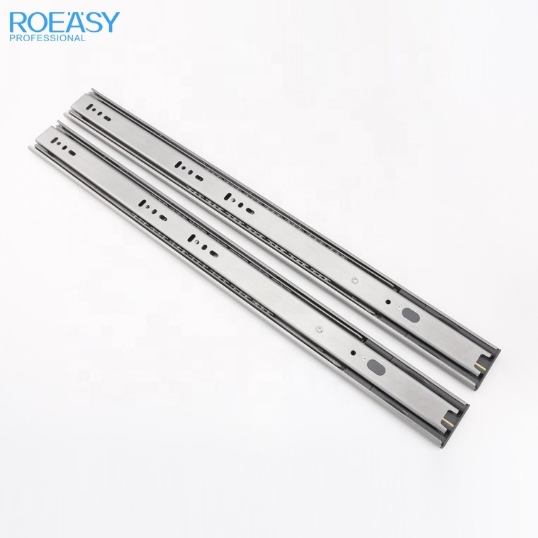 ROEASY Stainless Steel Soft Closing Ball Bearing Drawer Slide Telescopic Channel us general tool box parts drawer slides