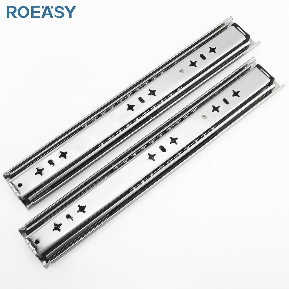 ROEASY 53mm Heavy Duty drawer guides Drawer Runner cabinet slide Stainless Steel  US General Tool Box Parts Drawer