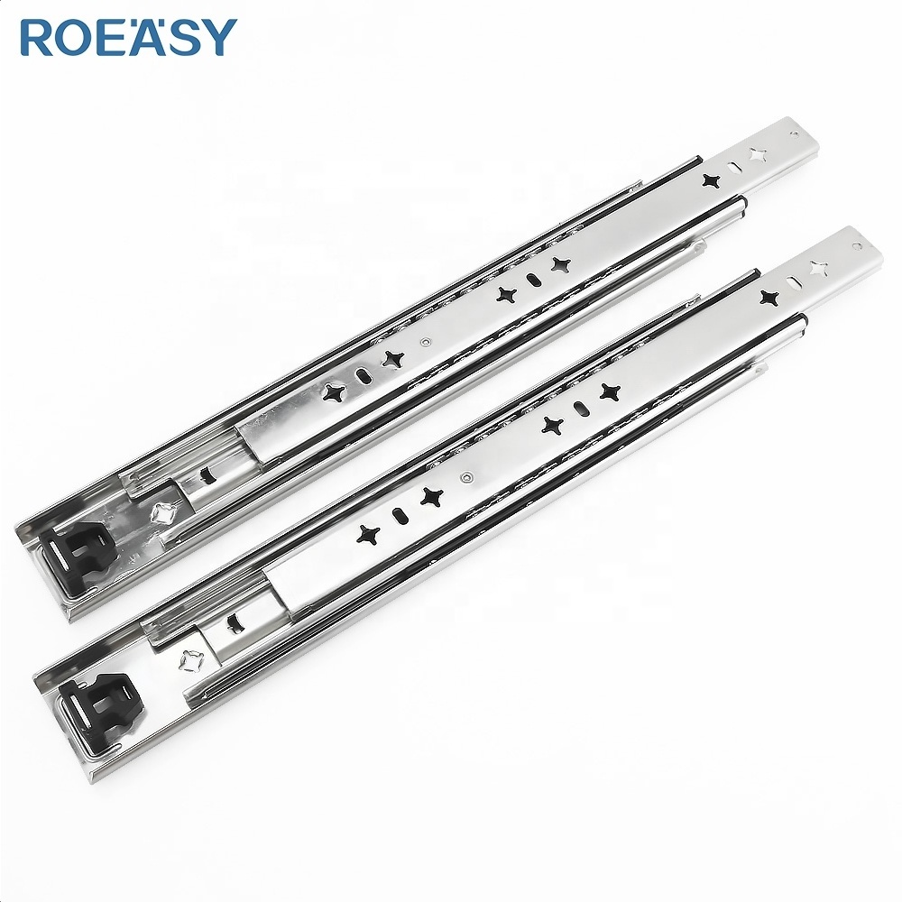 ROEASY 53mm Heavy Duty drawer guides Drawer Runner cabinet slide Stainless Steel  US General Tool Box Parts Drawer