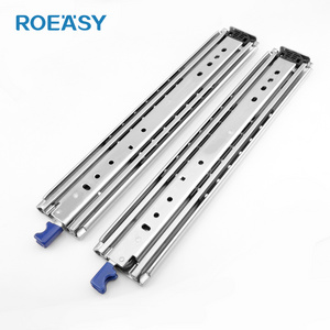 ROEASY 227kg 76mm Lock In Lock Out Ball Bearing Full Extension  heavy duty drawer slide rail tool box drawer slides