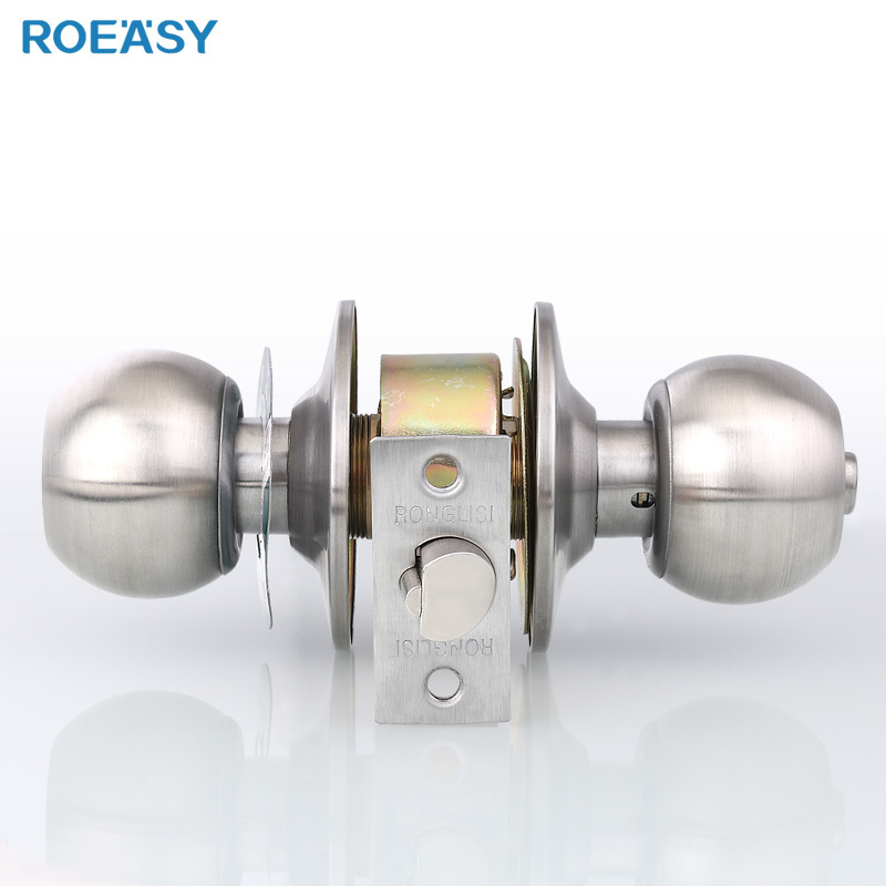 ROEASY stainless steel  587 AB-ET  cylindrical lock bedroom bathroom cylindrical Entrance door bathroom door lock tubular lock