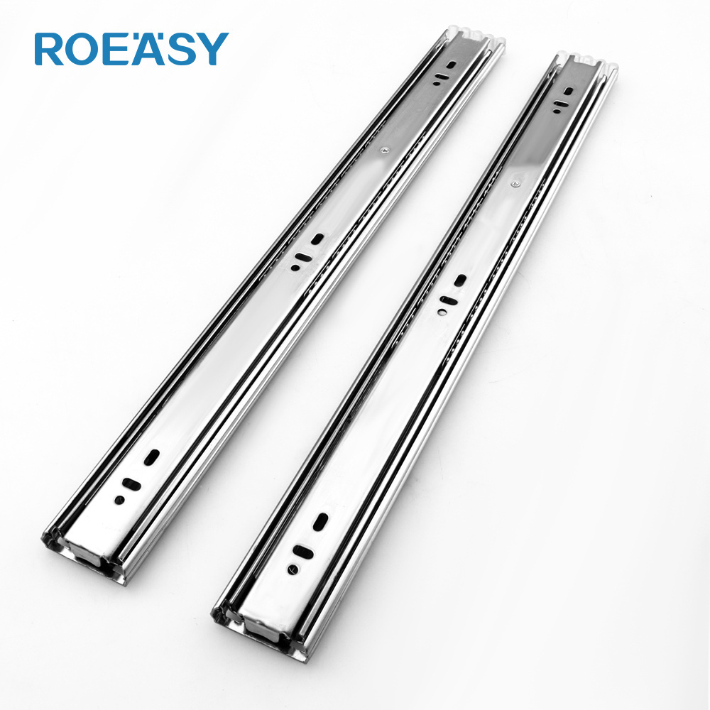 ROEASY Cheap Full Extension Drawer Slides Rail Telescopic Heavy Duty Table Drawer Slide us general tool box parts drawer slides