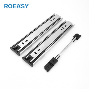 ROEASY Full Extension 45mm Soft Close Interlock Slide Anti Tilt Drawer Slides Cabinet Parts