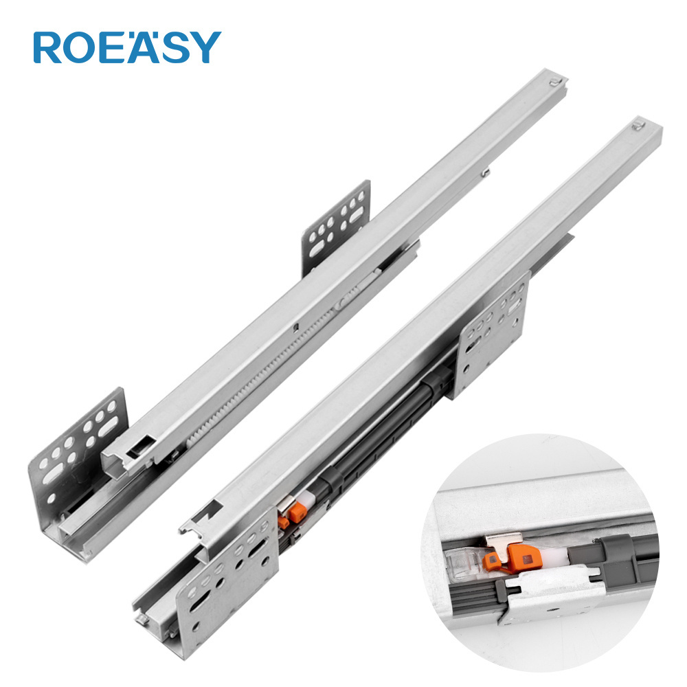 ROEASY Soft Closing Metal tool Box Drawer Slide Drawer Boxes Slim box Kitchen Drawer System Used on Furniture Cabinet