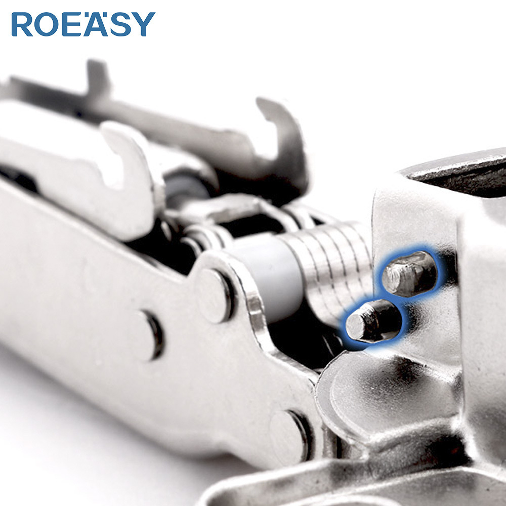 Roeasy 40mm Cup Heavy Duty 3D Adjustment Clip on Soft-closing Kitchen Cabinet Wooden Door Hydraulic Hinge