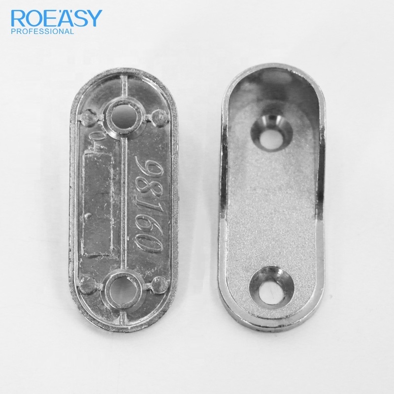 ROEASY  Wardrobe Tube Clothes Tube Hanger Support Rail Closet Rod Pole and Bracket Holder Furniture Fittings