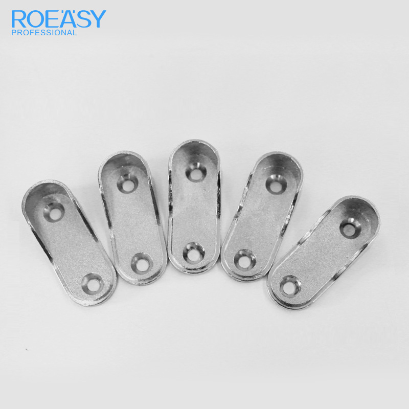 ROEASY  Wardrobe Tube Clothes Tube Hanger Support Rail Closet Rod Pole and Bracket Holder Furniture Fittings