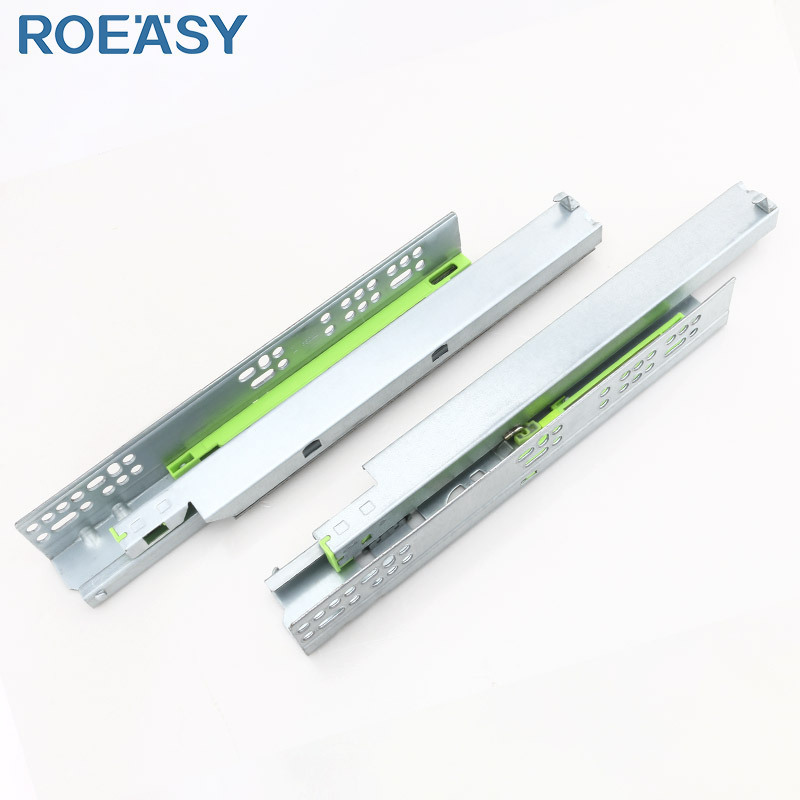 3 Fold Full Extension Hidden Telescopic Rails Soft Close Undermount Concealed Drawer Slide