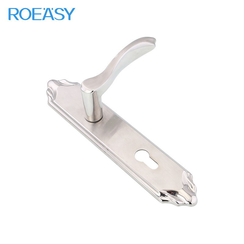 ROEASY LB-0809 Full Set Stainless Steel Privacy Door Security Entry Lever Mortise Hotel Handle Lock