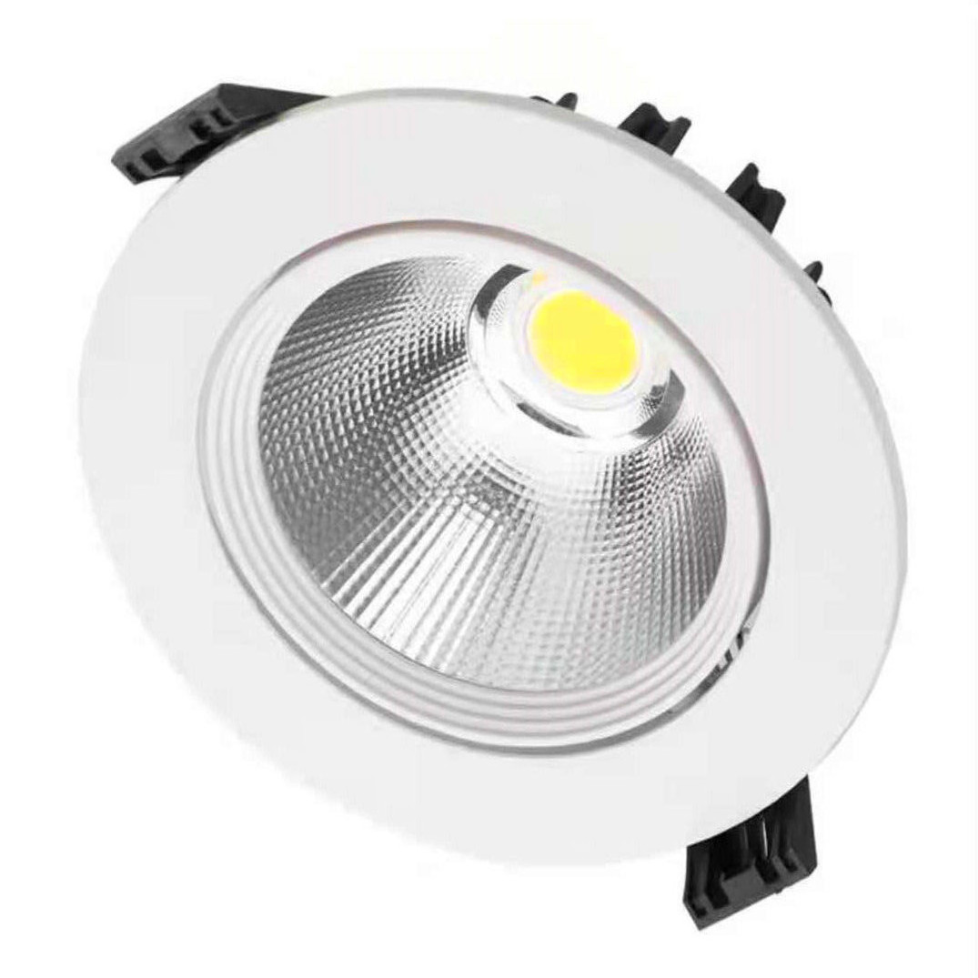 LED spotlight cob ceiling downlight embedded living room ceiling background wall spotlight opening 55/75/90mm