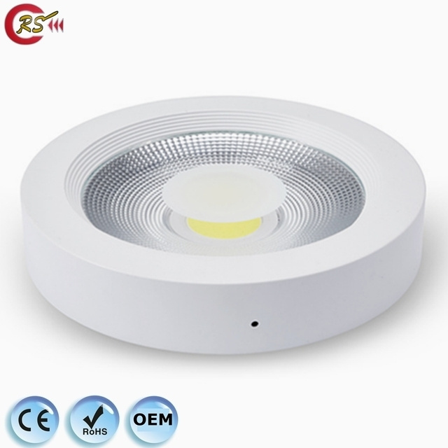 modern led ceiling lights fixtures down light dimmable 15w 30w 40w flat COB surface mounted LED downlight spotlight