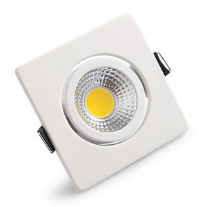 light fixture of ceiling die cast aluminum downlight office living room 220v 18w round square led ceiling spotlight