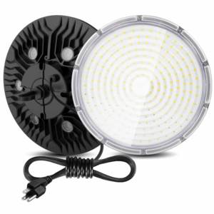 led light high bay light 100w 150w 200w 240w with US Plug 1.5m Cable IP65 Warehouse Light for Garage