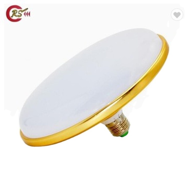 36W Golden round yellow indoor living room house kitchen lighting led bulb E27  high brightness China zhongshan