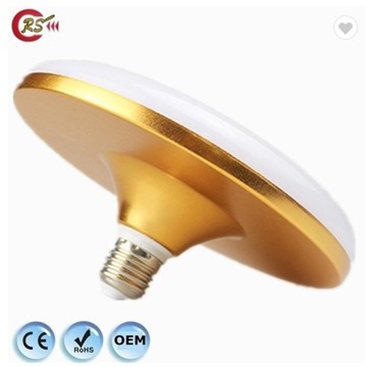 12W Golden round yellow indoor living room house kitchen garden lamp lighting led bulb E27  high brightness durable  dimmerable