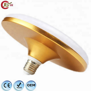 12W Golden round yellow indoor living room house kitchen garden lamp lighting led bulb E27  high brightness durable  dimmerable