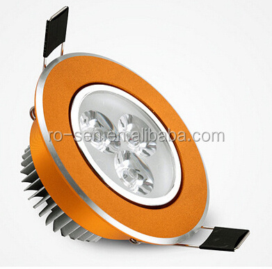 home lighting 5w 9w 12w 15w 18w led ceiling light ceiling color changing led recessed light downlight