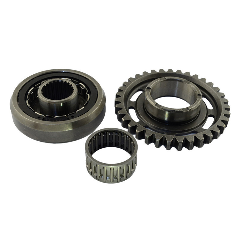 Motorcycle One Way Bearing Starter Clutch Gear & Flywheel & Beads Assy For Honda TRX450R 2006-2009 TRX 450ER 2006-2014 CRF450X