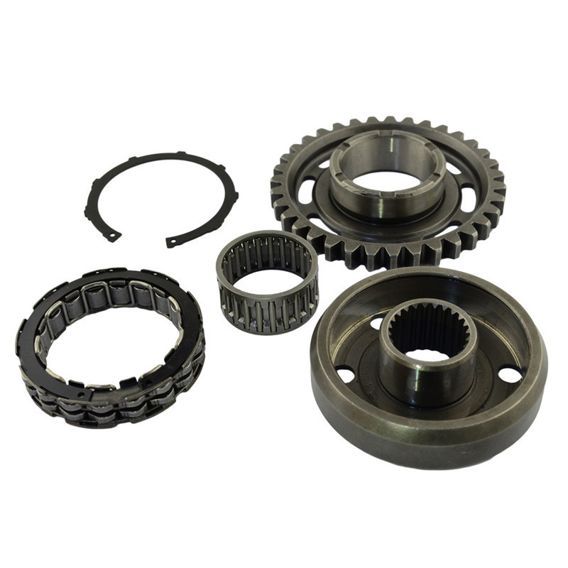 Motorcycle One Way Bearing Starter Clutch Gear & Flywheel & Beads Assy For Honda TRX450R 2006-2009 TRX 450ER 2006-2014 CRF450X