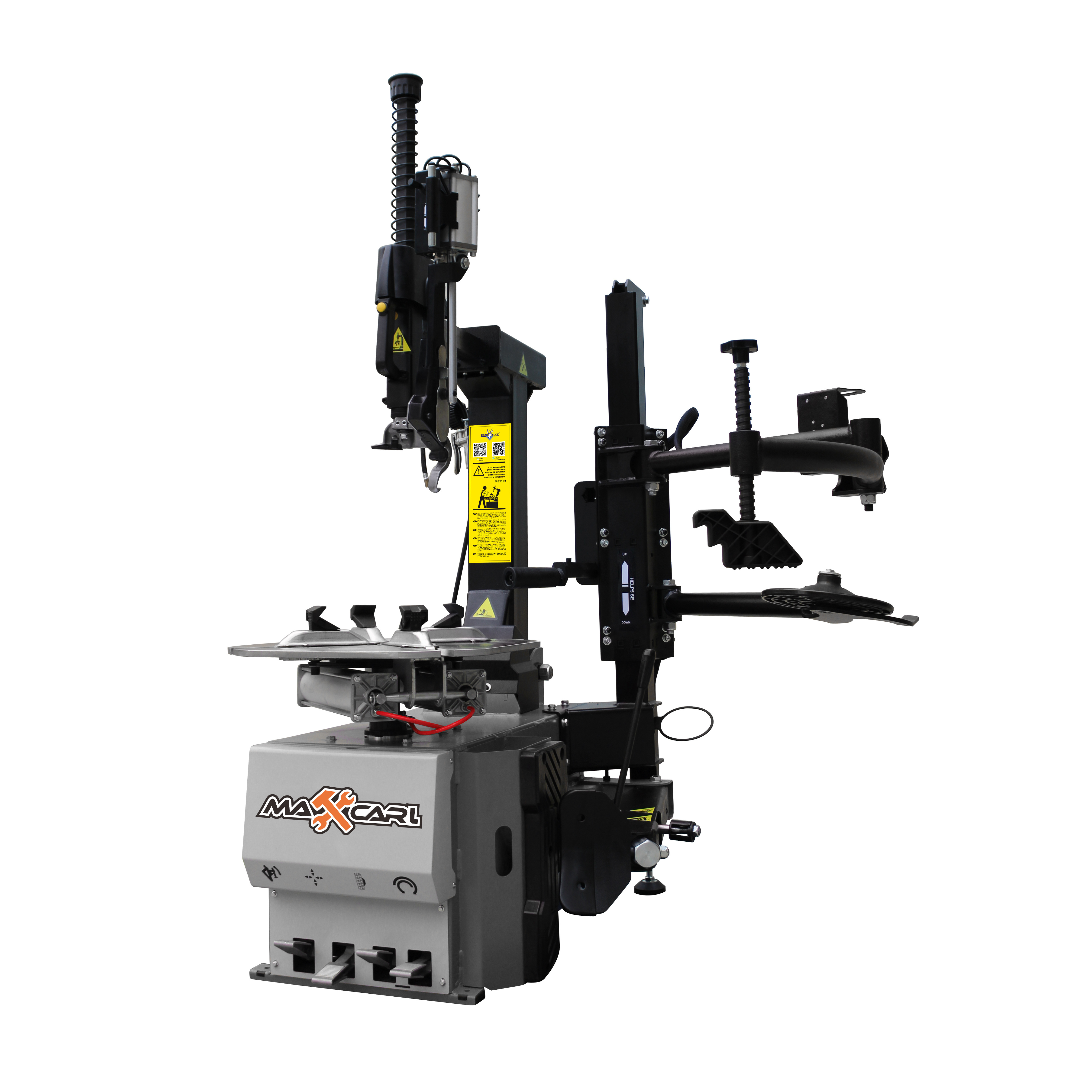 Leverless Fully-Automatic Vehicle Tyre Changer and wheel balancer combo Maxcarl T4 SE