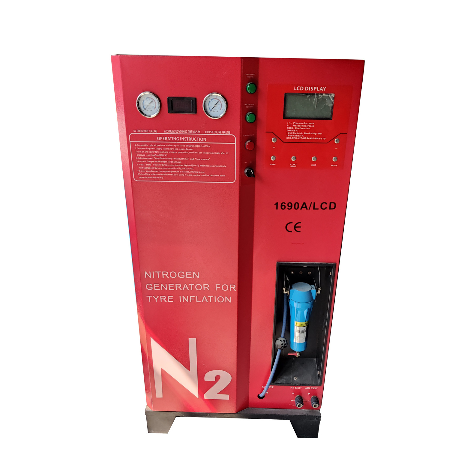 High quality Nitrogen tyre inflation machine