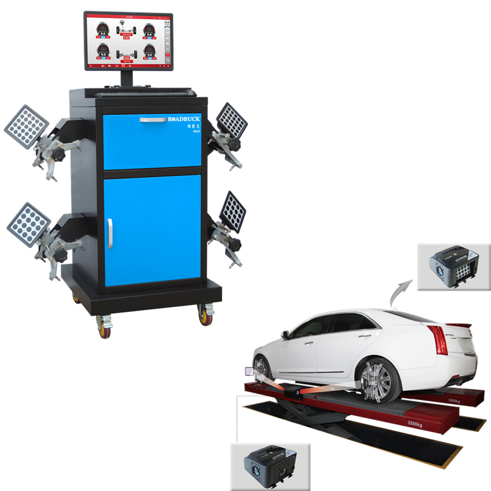 Car Diagnostic Machine Tire 3d Wheel Alignment R800