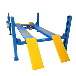 wheel aligner lift hydraulic 4 post car lift 4-440D HOT SALES