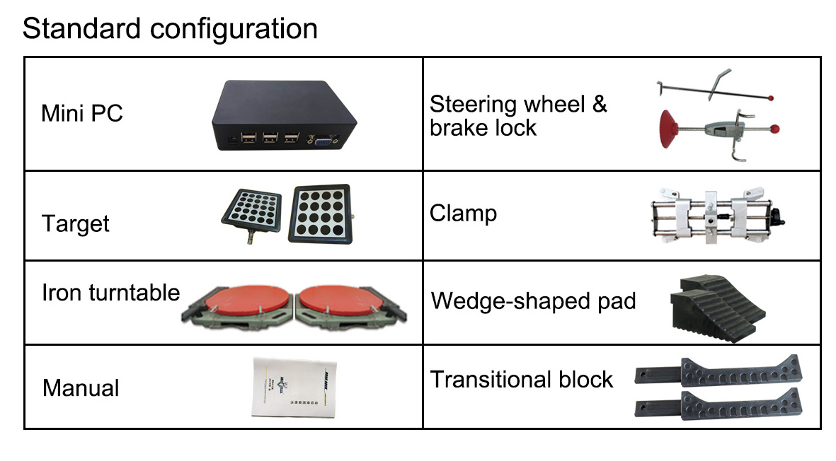 Car Diagnostic Machine Tire 3d Wheel Alignment R800