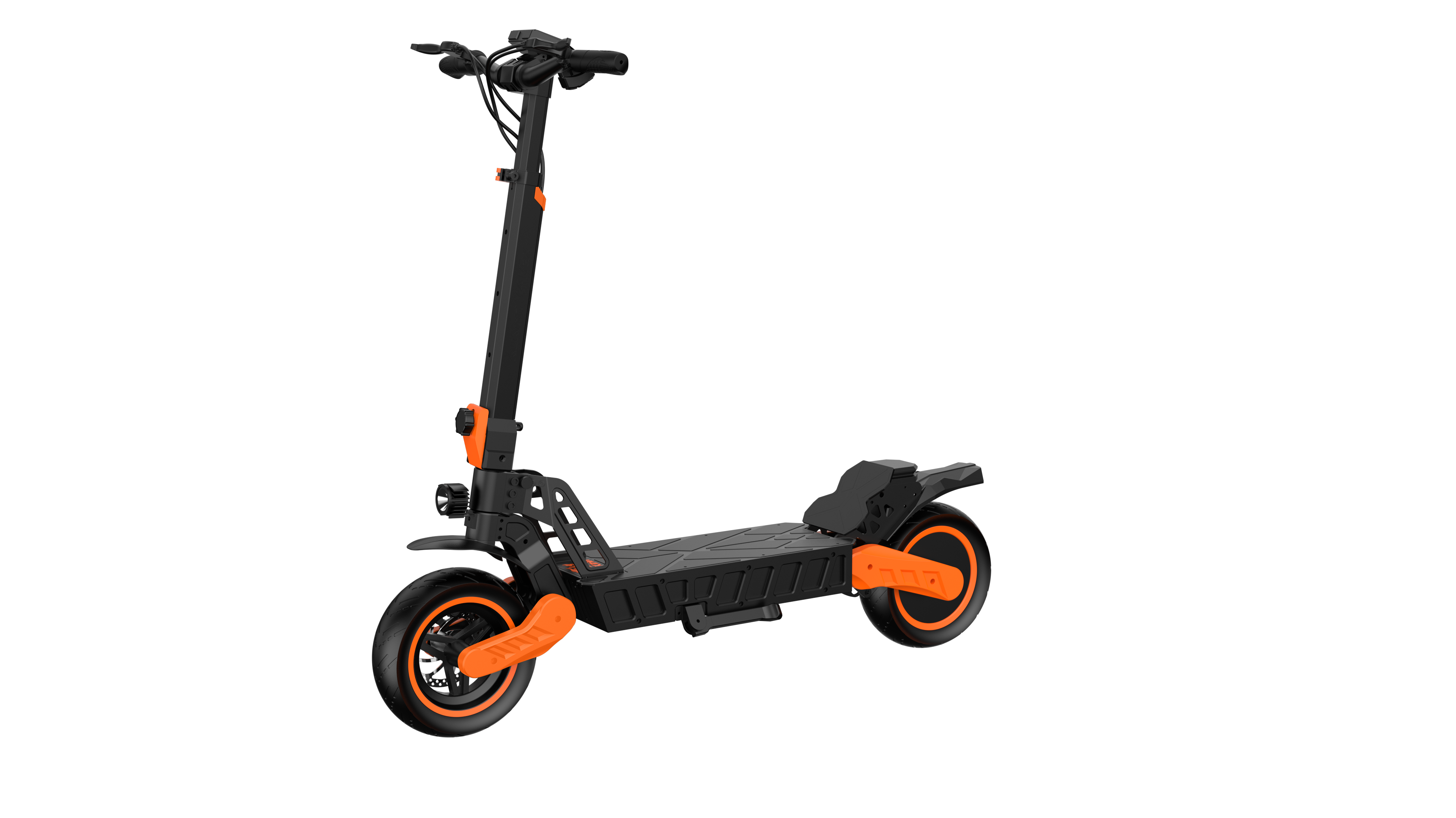 2023 New Design Off-road Foldable Powerful Battery Two-wheels Electric Scooter With Detachable Seat For Adult